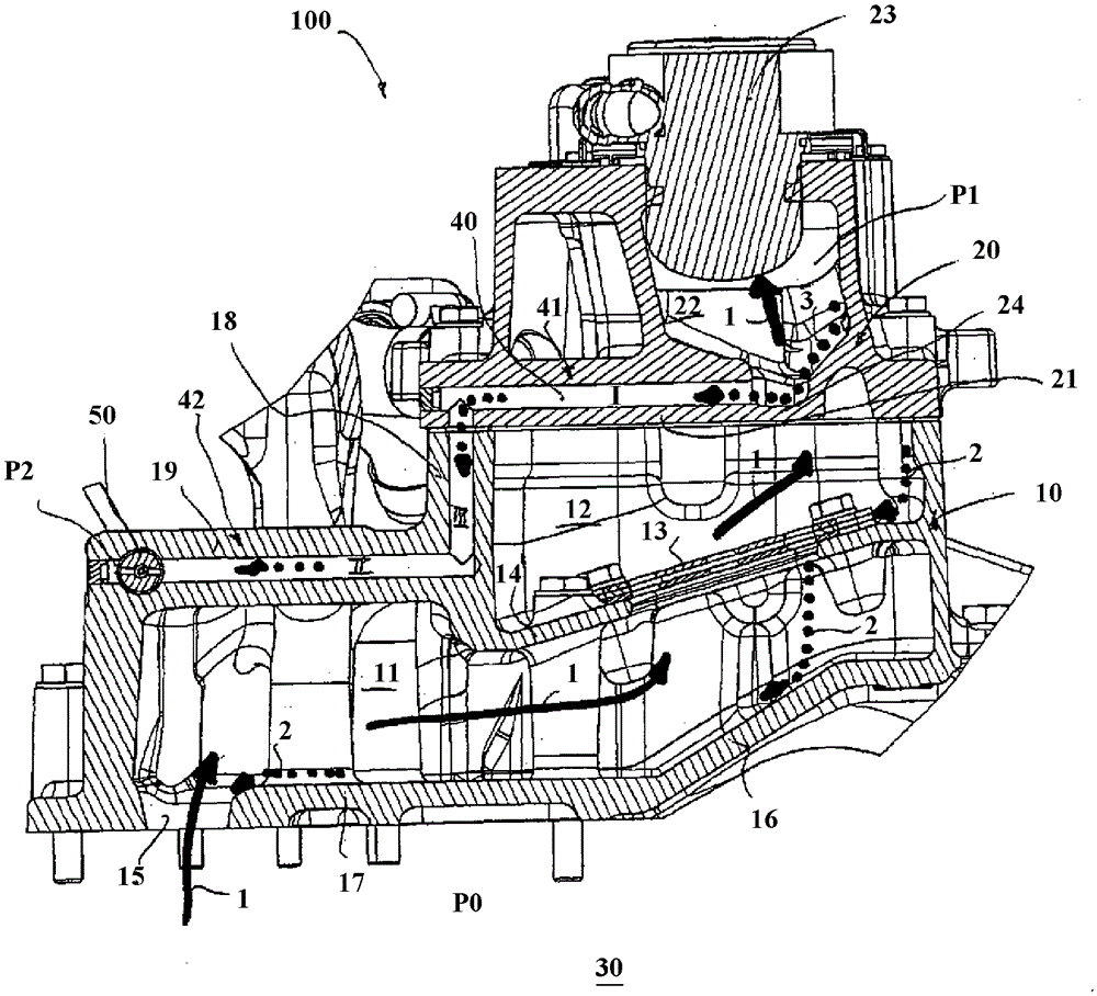 crankcase and internal combustion engine