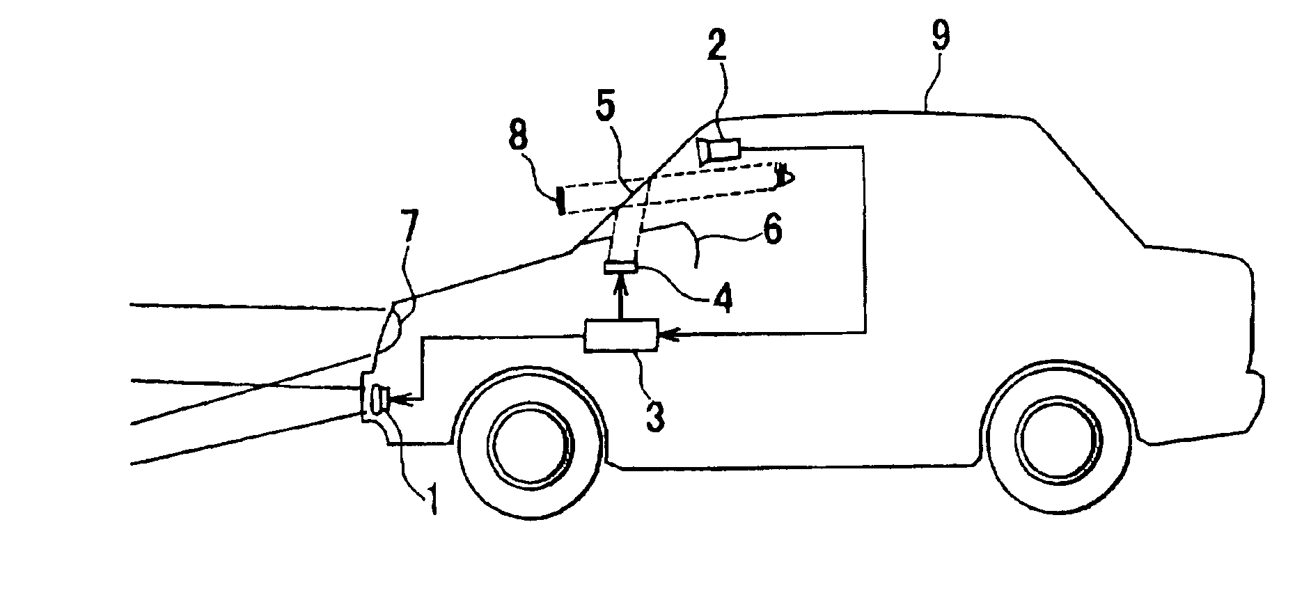 Night vision system and control method thereof