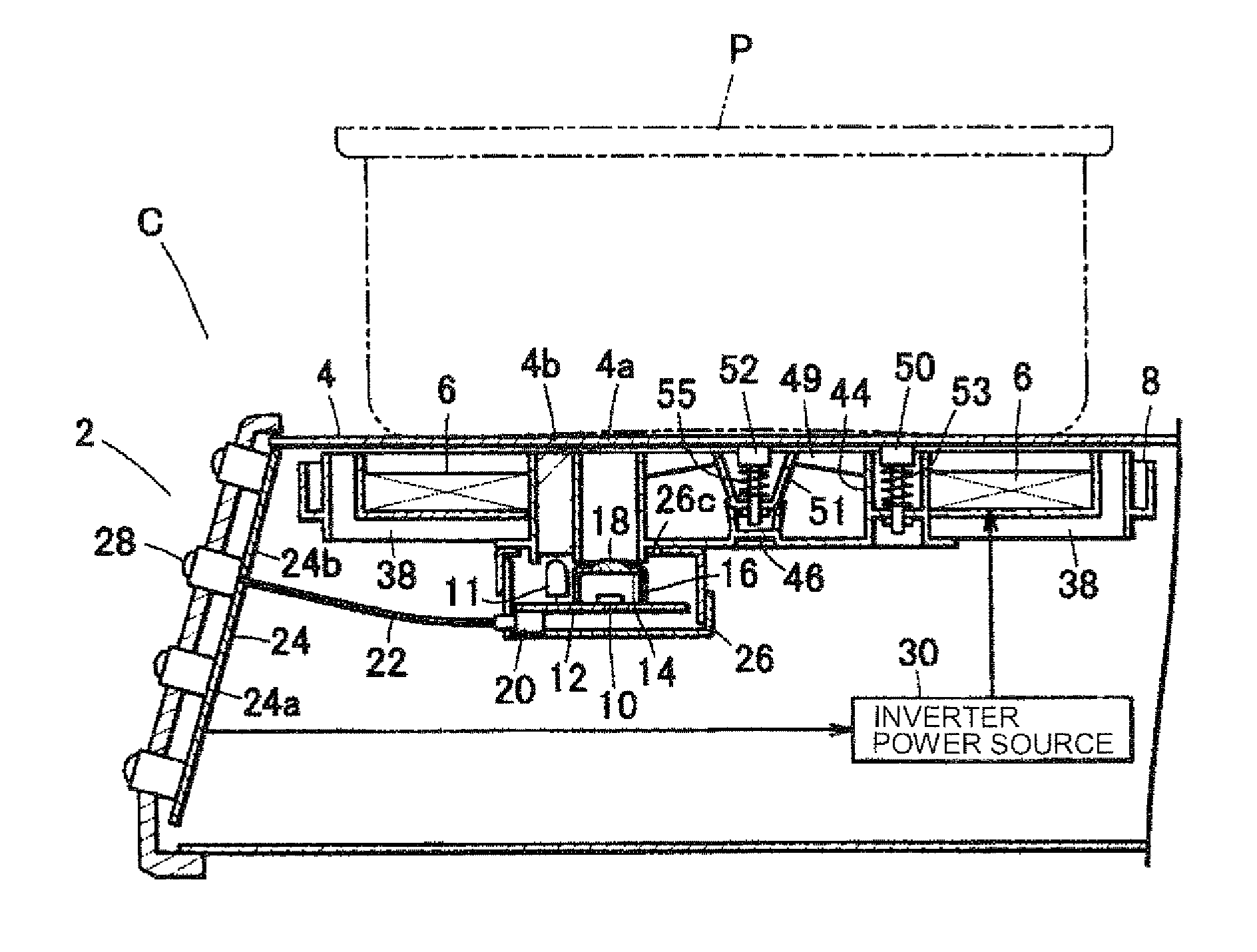 Induction heating appliance for cooking