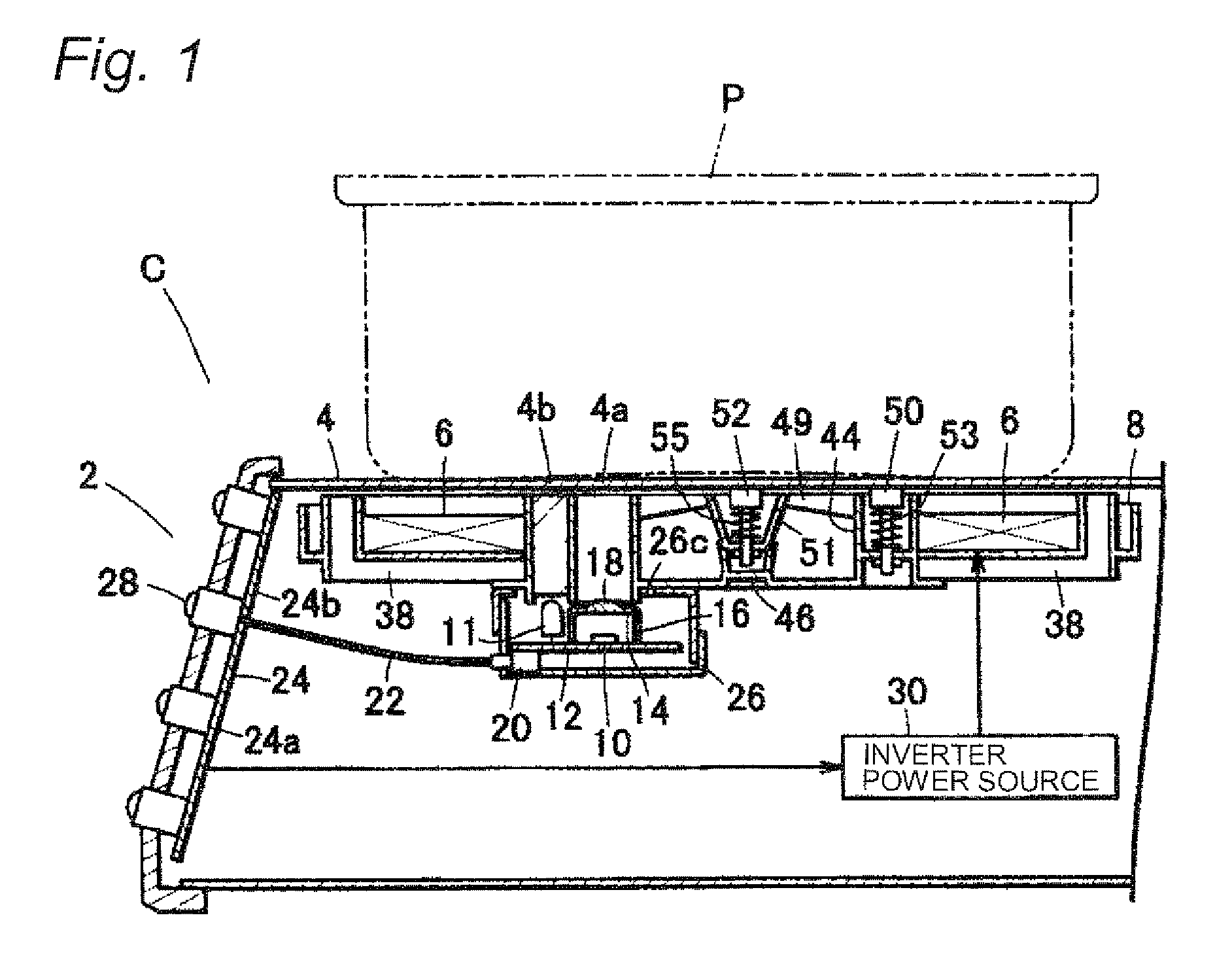 Induction heating appliance for cooking