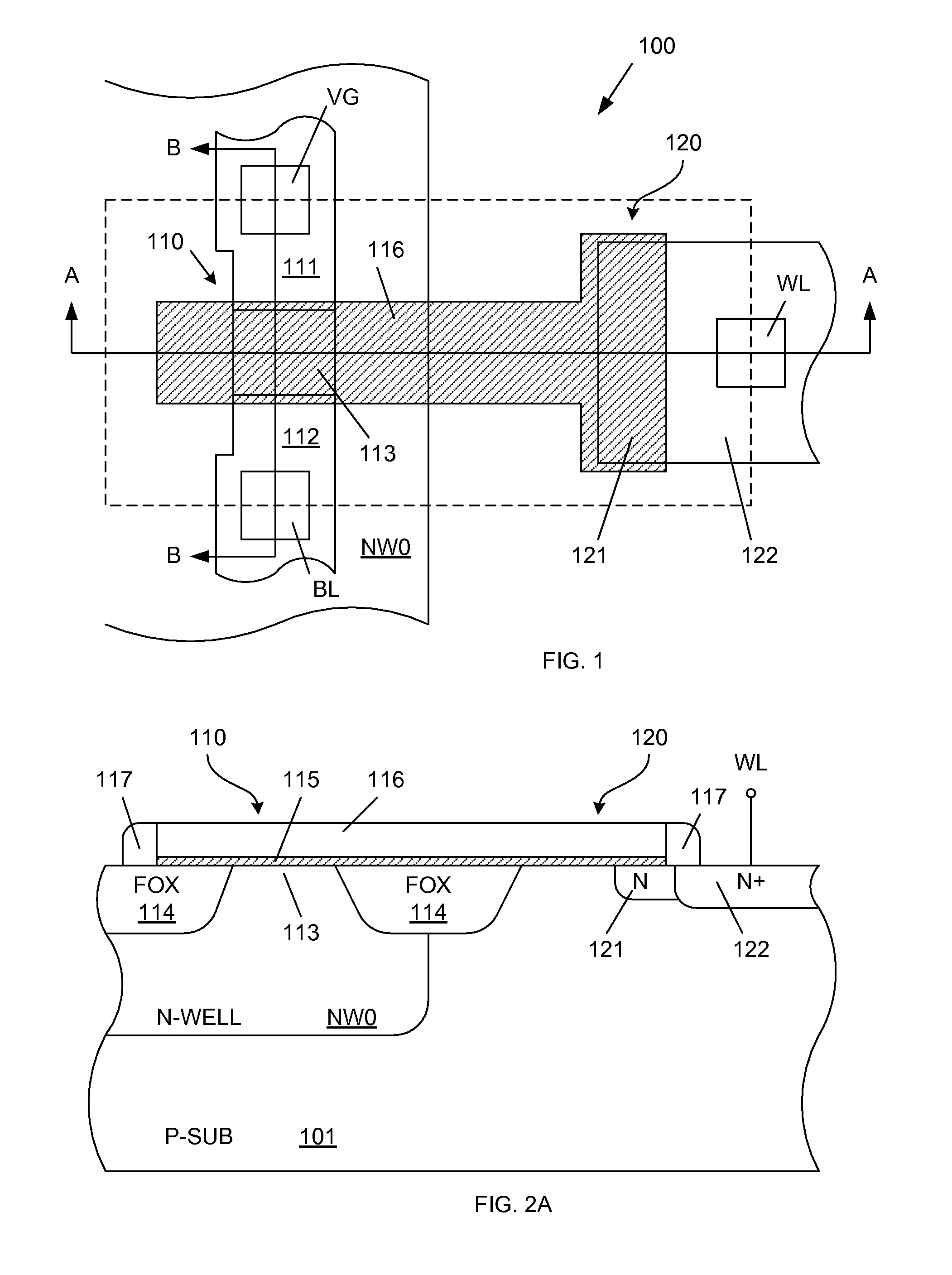 Non-Volatile Memory Embedded In A Conventional Logic Process And Methods For Operating Same