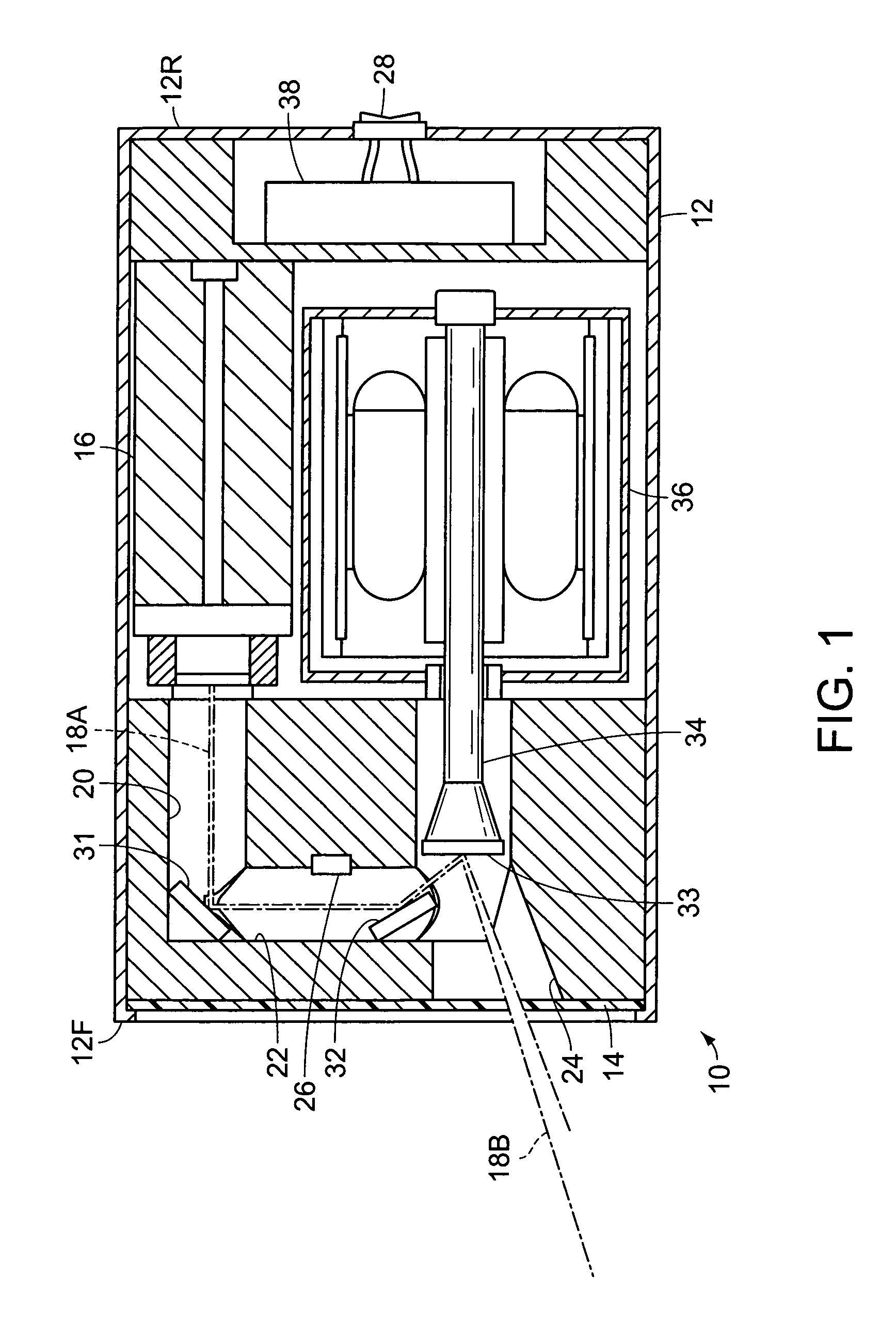 Automotive laser illumination module and system