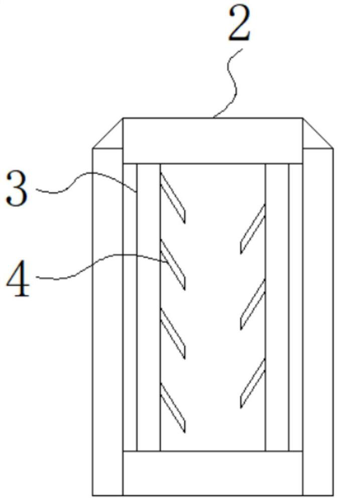 A kind of environment-friendly solid waste treatment device with classification structure and compressible