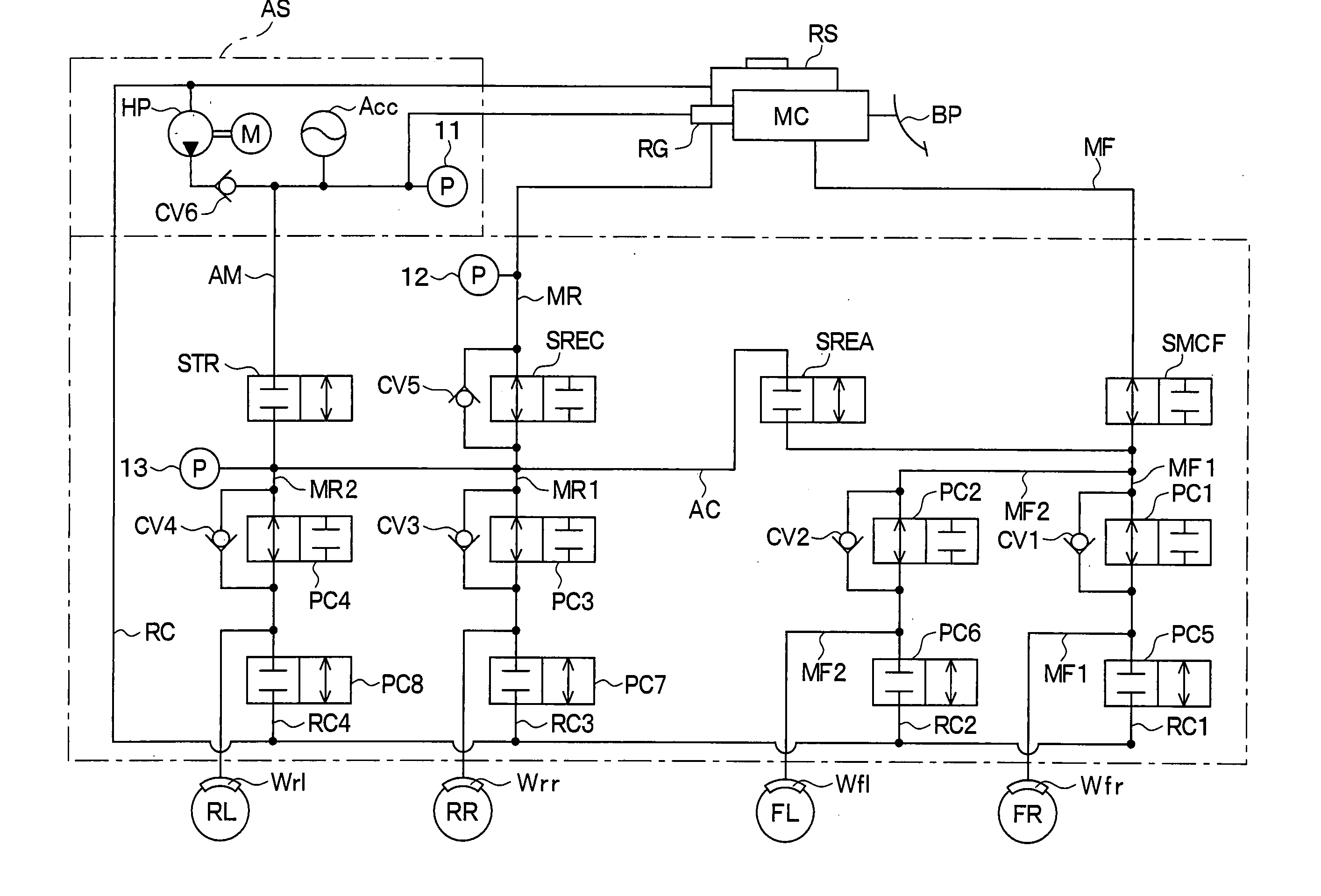 Vehicular brake control device