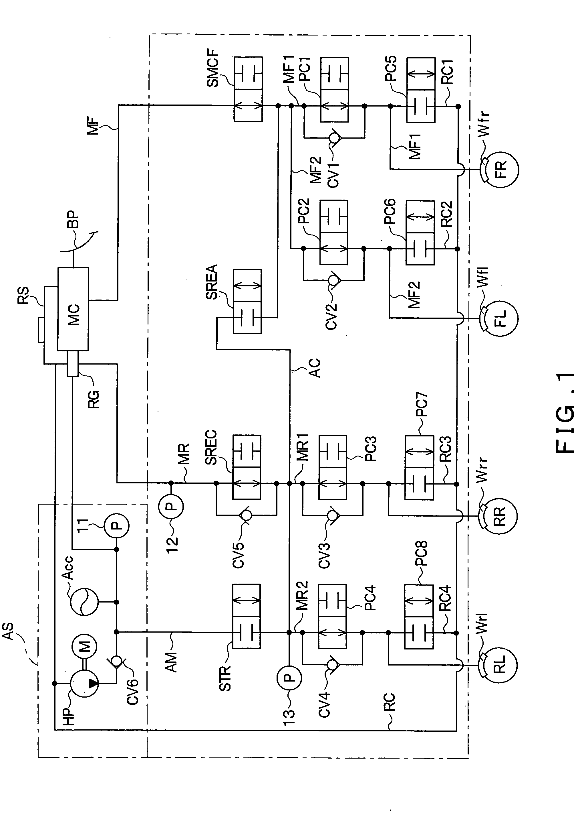 Vehicular brake control device