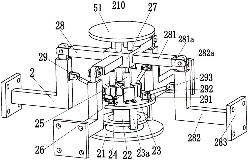 Fixed-angle adjustable indoor building cleaning robot