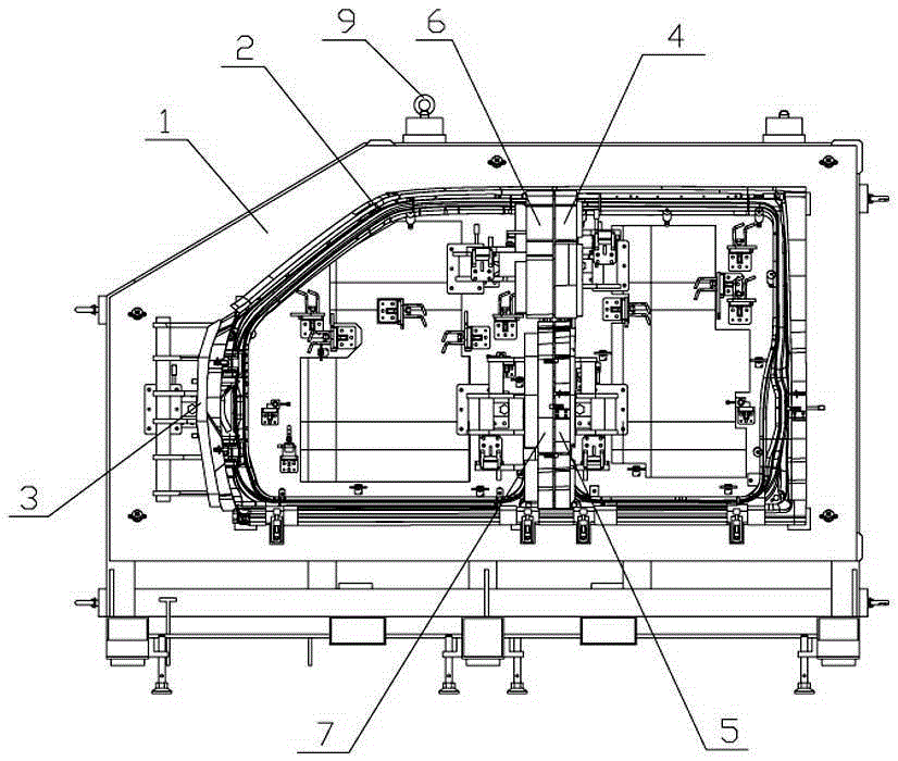 Combined multifunctional vehicle door testing tool