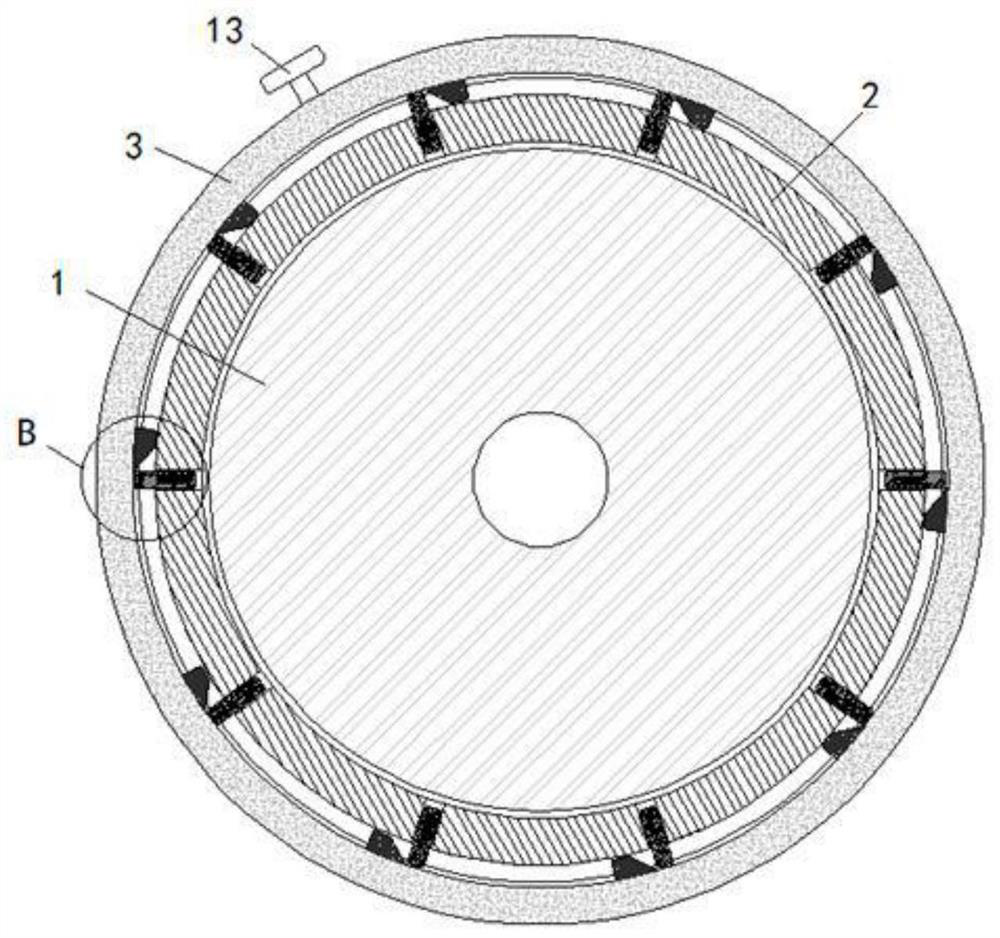 Kidney puncture device for nephrology to avoid needle handle slipping during use