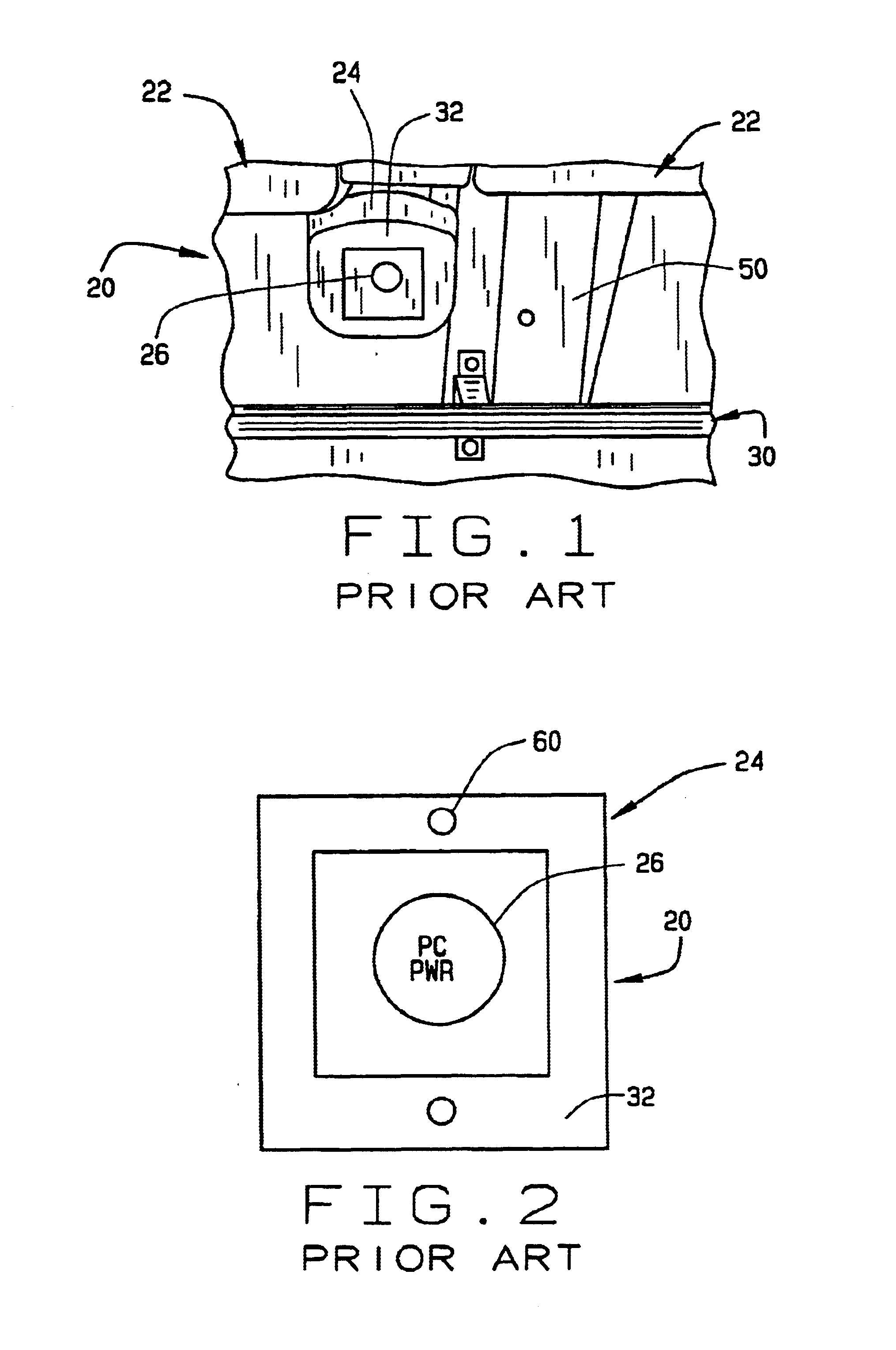 Replacement cover having integrated data ports for power port assembly on commercial aircraft