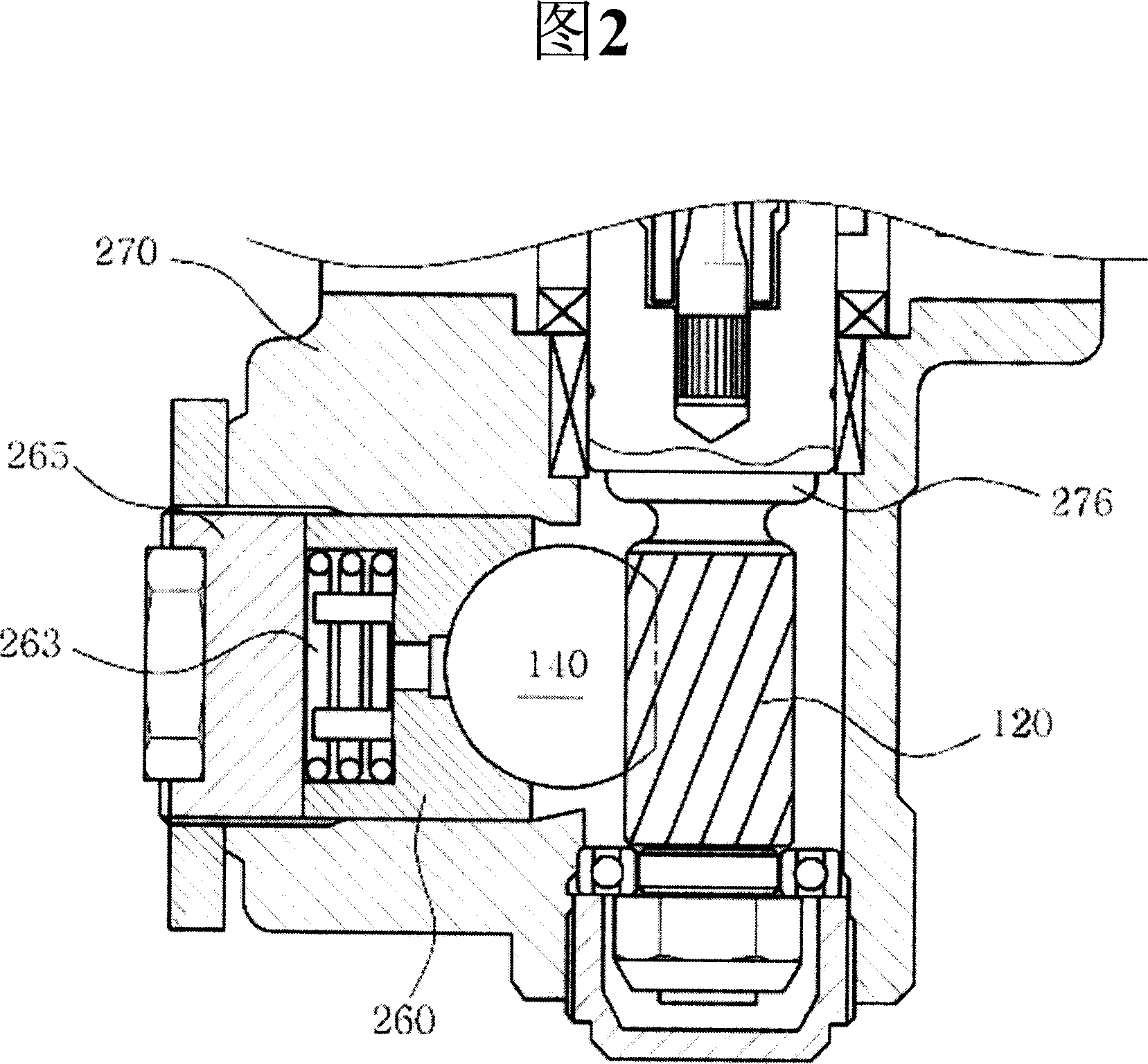 Apparatus for automatically compensating for clearance of support yoke in rack-and-pinion steering system