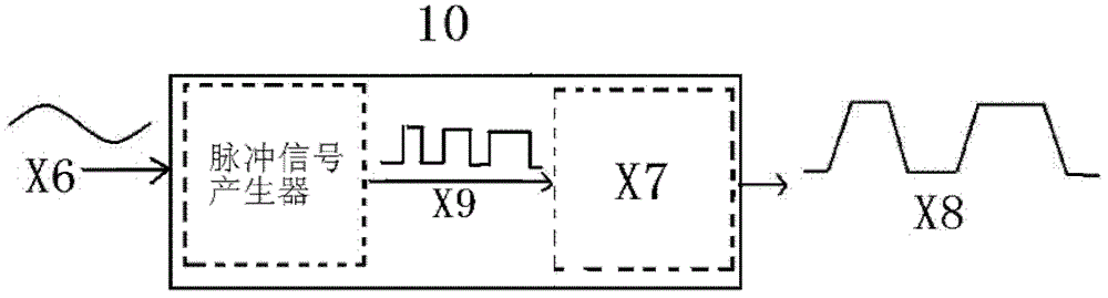 A driver for power tube grid of class-d audio power amplifier