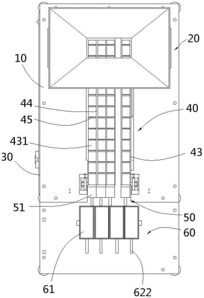 Automatic counting device