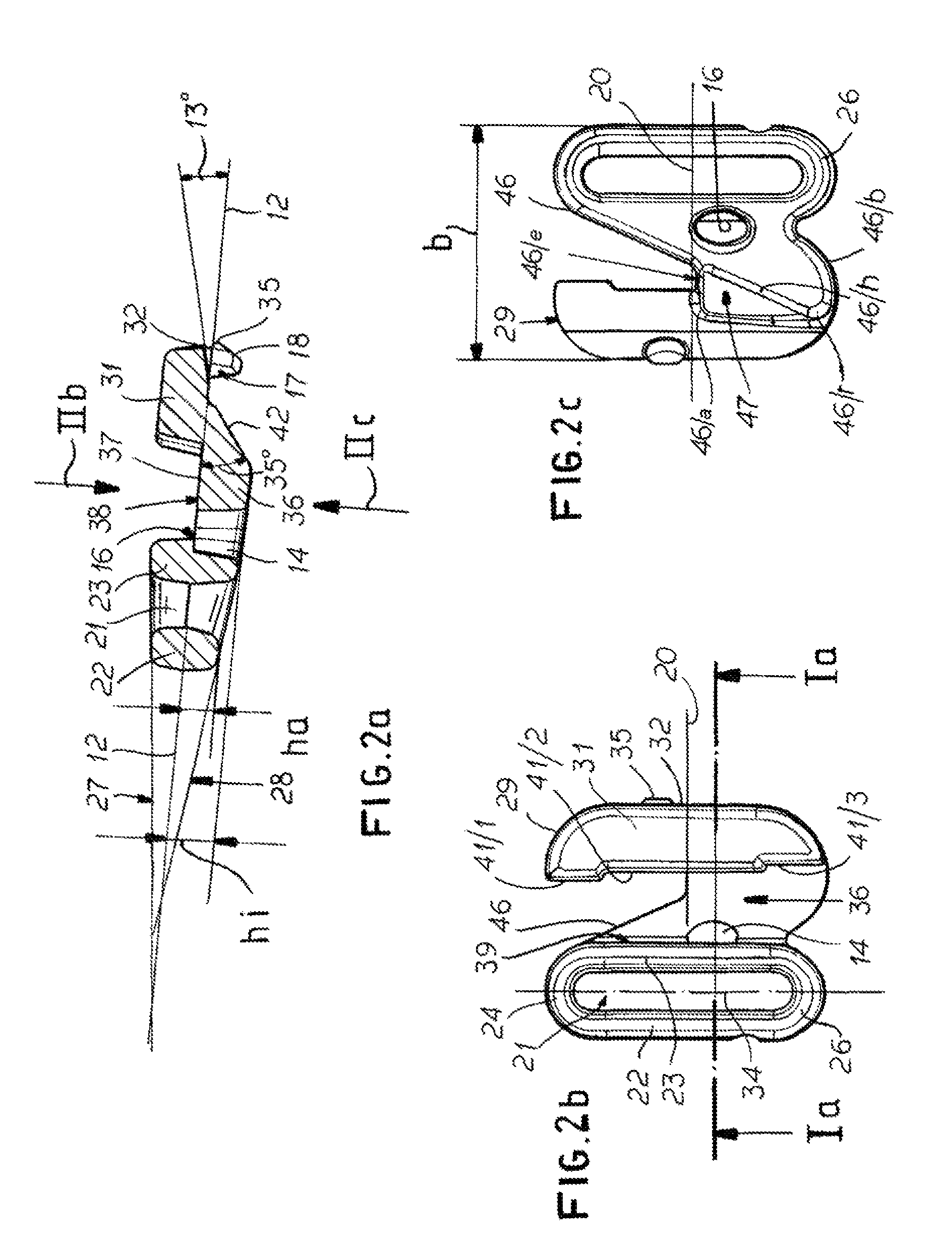 Closure for a brassiere