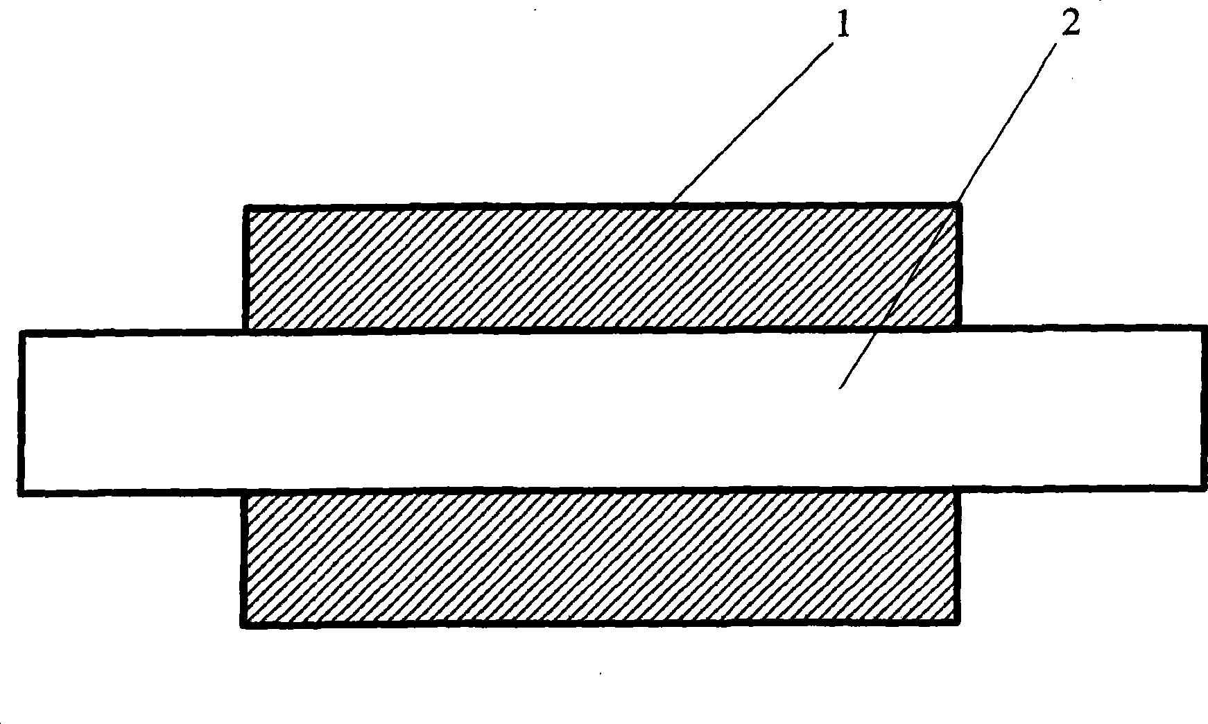 Centrifugal composite modified infinite chilled cast iron roller and preparation method thereof