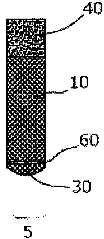 Device for absorbing proteins from body fluids