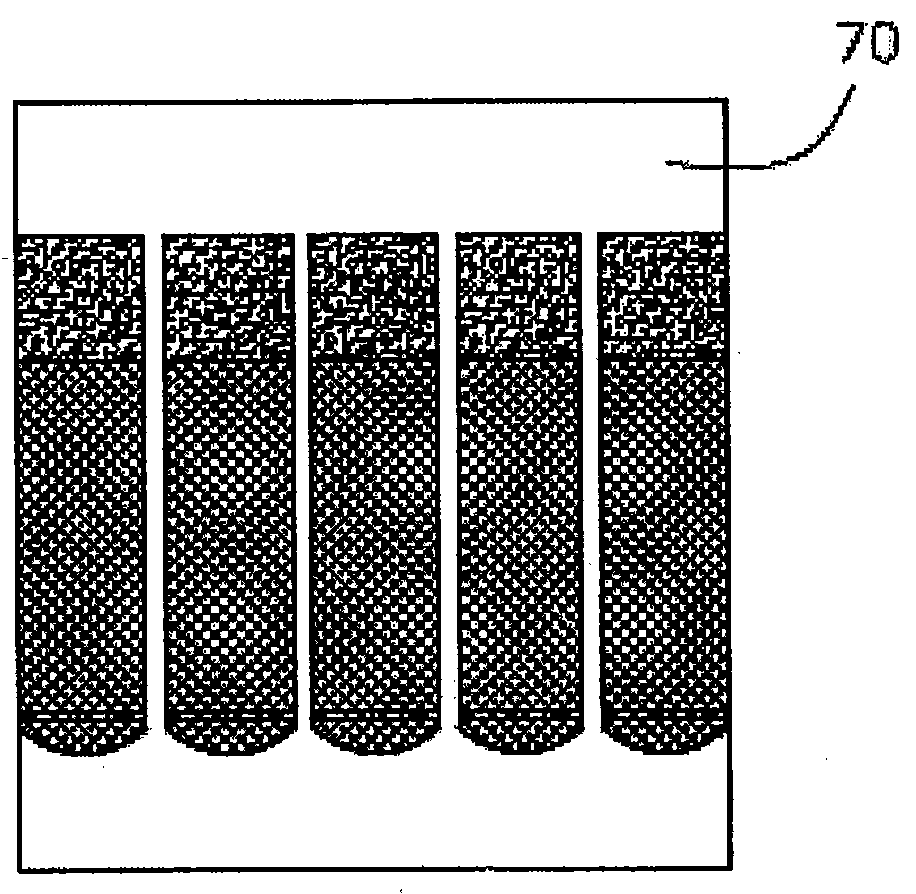 Device for absorbing proteins from body fluids