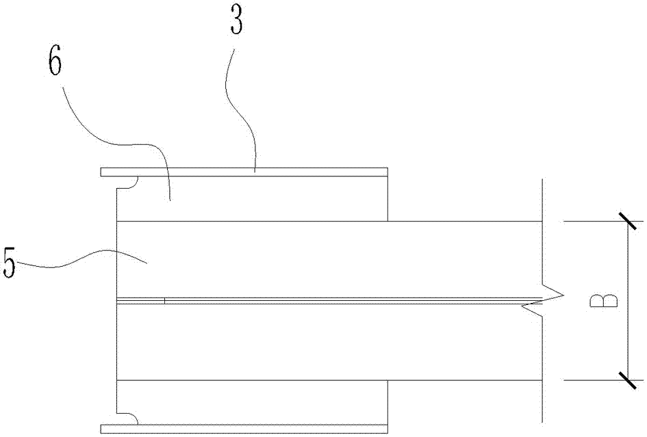 Novel connected node of cold-formed square tubular columns and H-shaped steel beam and assembly method thereof