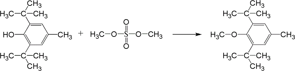 A kind of pentaerythritol ester antioxidant compound containing two functional groups and its synthesis method