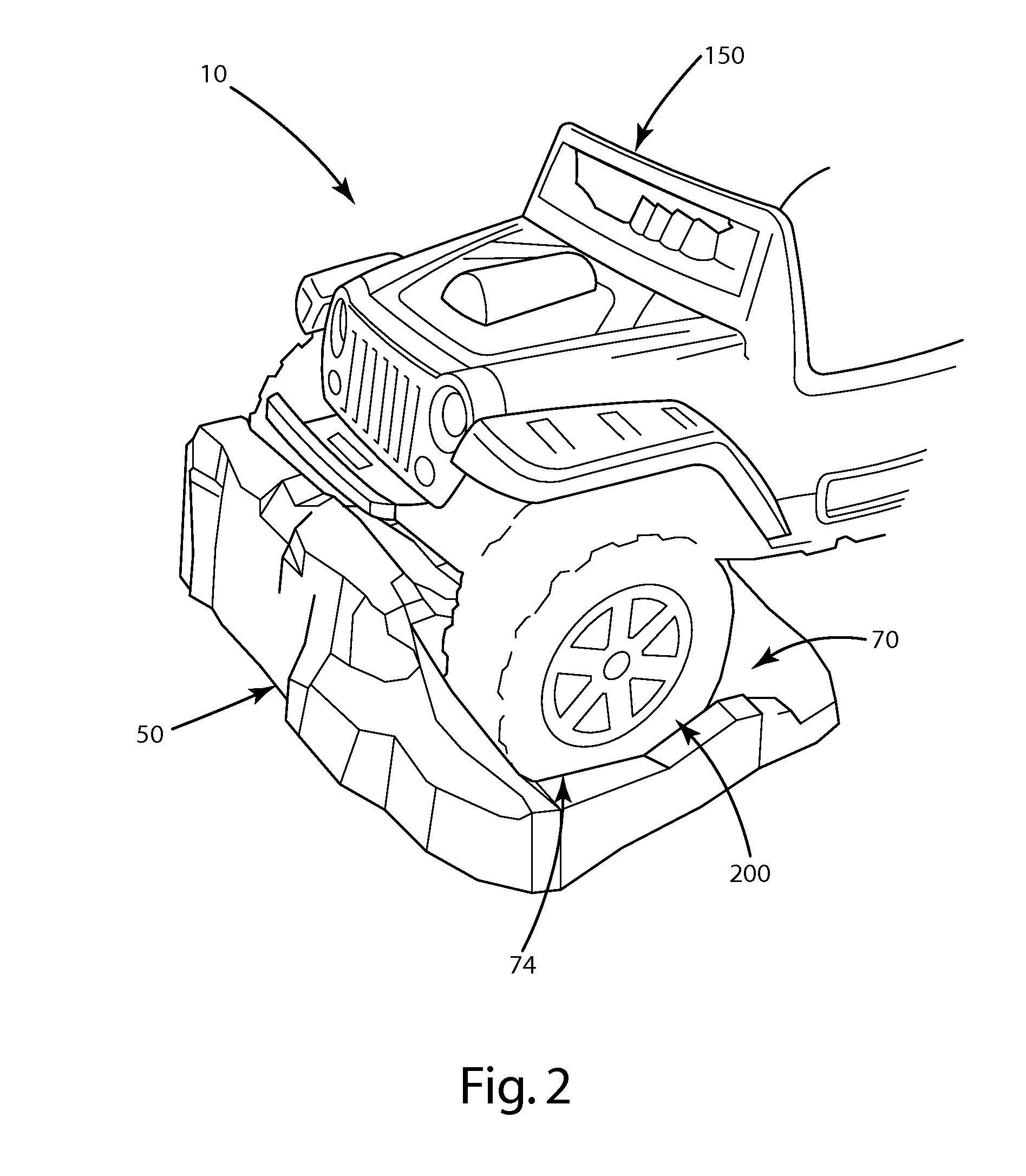 Inductive charging system for electric vehicle