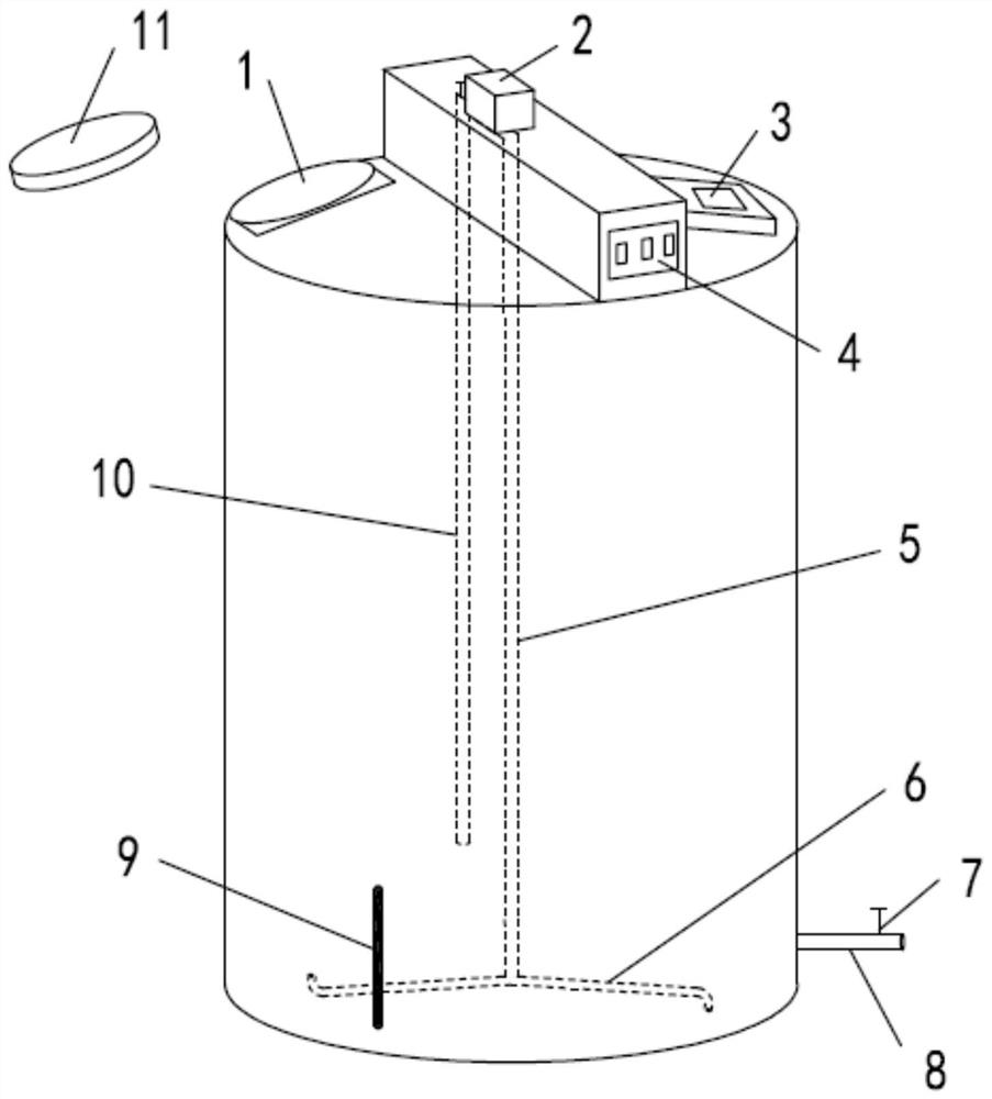 A medium for large-scale high-density cultivation of green algae and its cultivation method