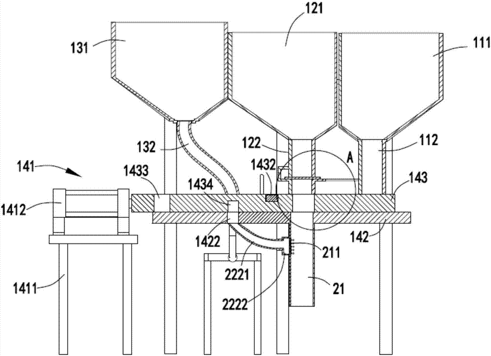 Efficient constant-proportion mixing production system for paint