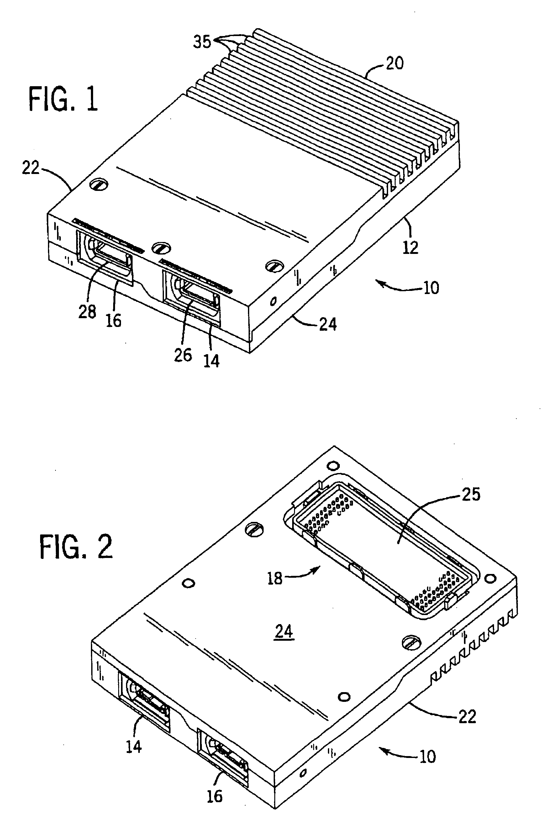 Transponder assembly for use with parallel optics modules in fiber optic communications systems