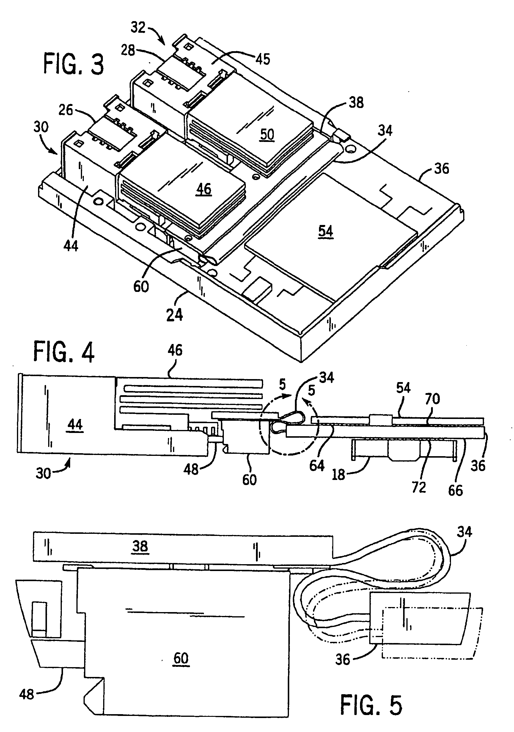 Transponder assembly for use with parallel optics modules in fiber optic communications systems