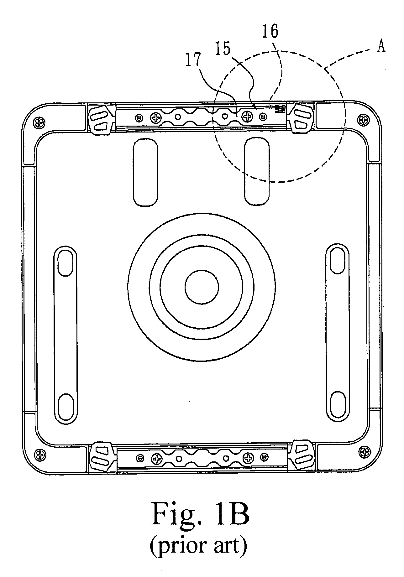 Fastening structure of clean container