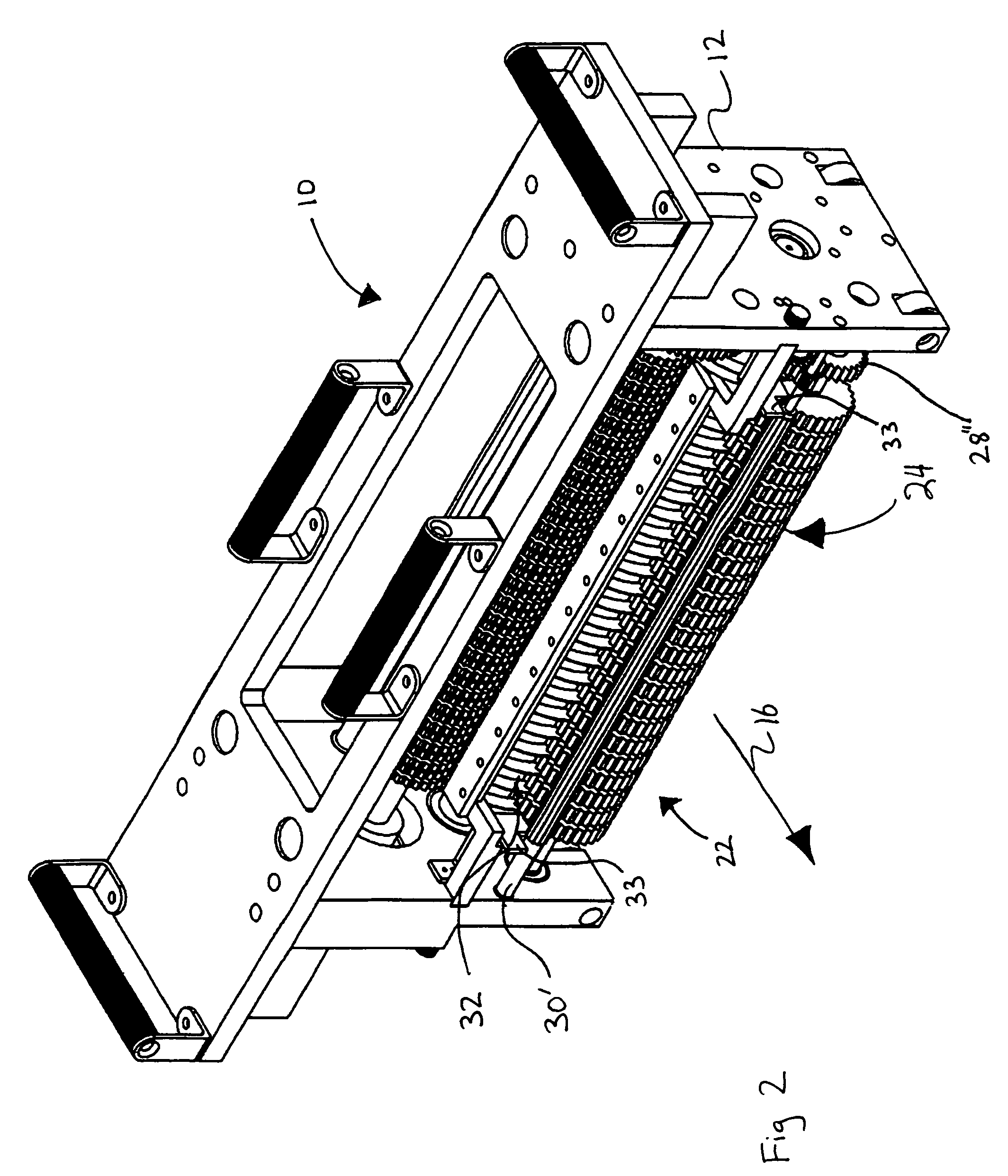 Meat cutting assembly