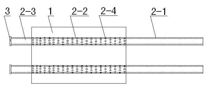 Wound protection device for negative pressure drainage wound surface restoration system