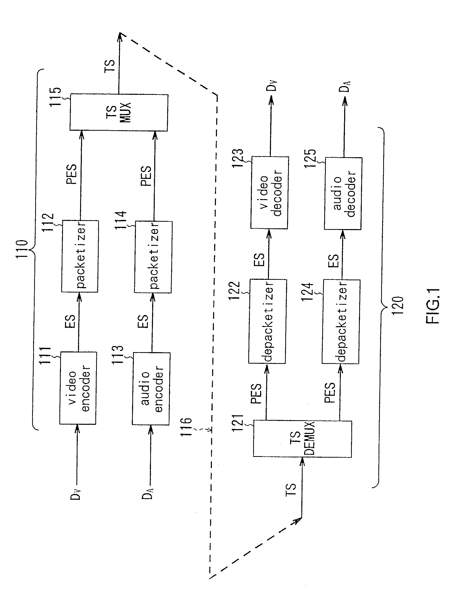 System method and apparatus for seamlessly splicing data