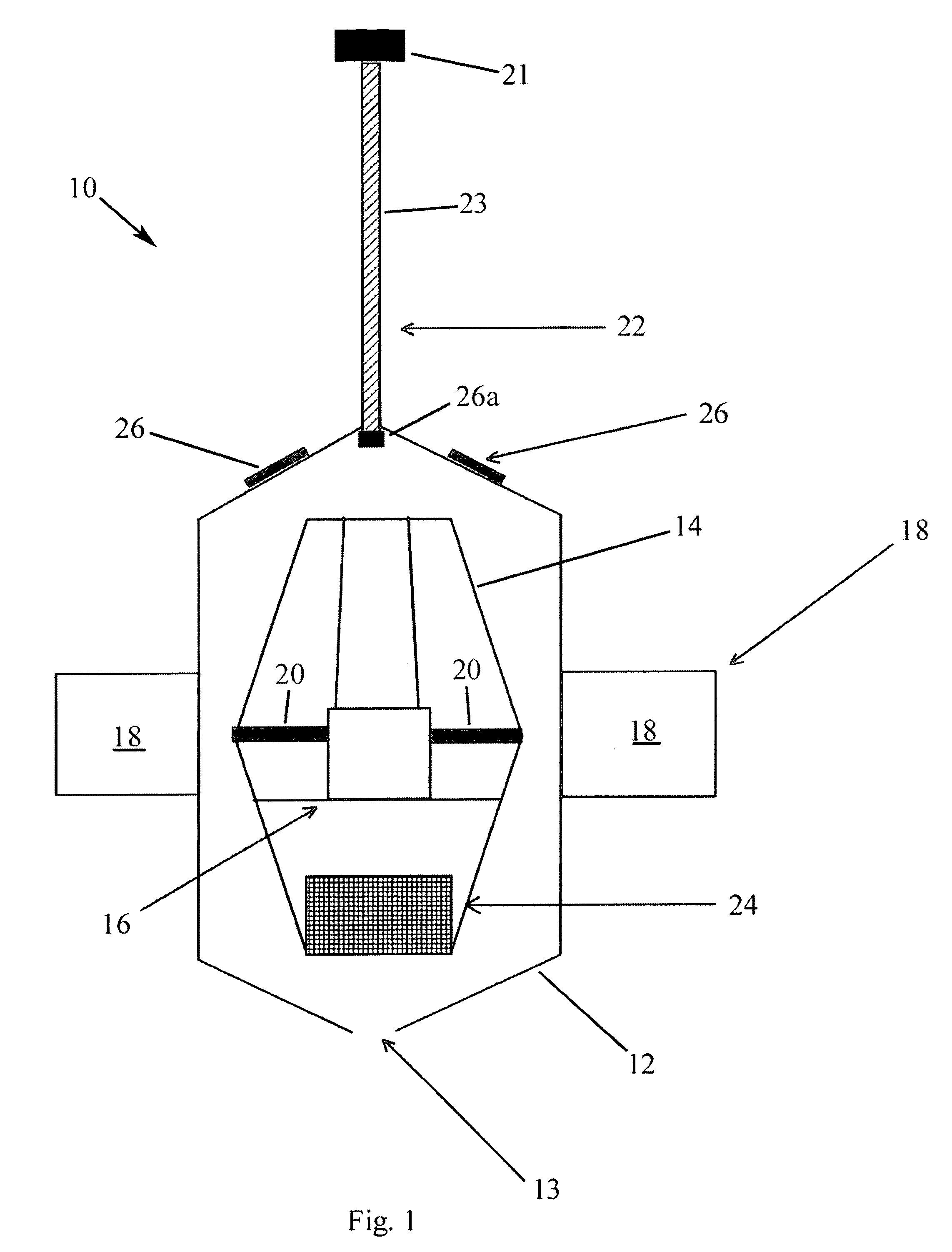 Buoyancy vehicle apparatus to create electrical power