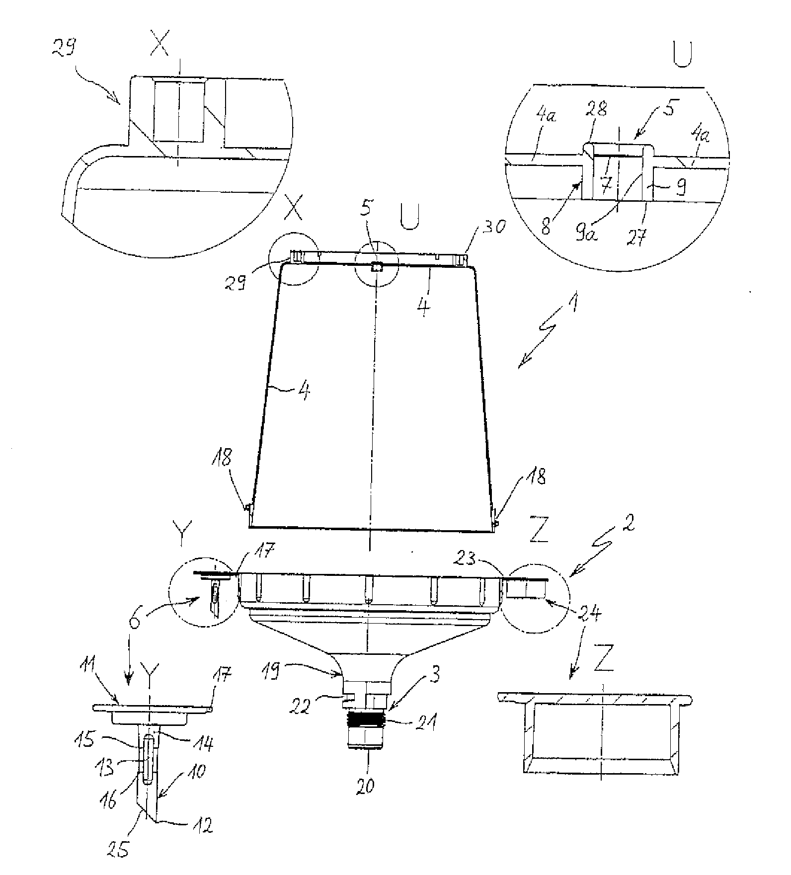 Paint Reservoir System For A Paint Spray Gun