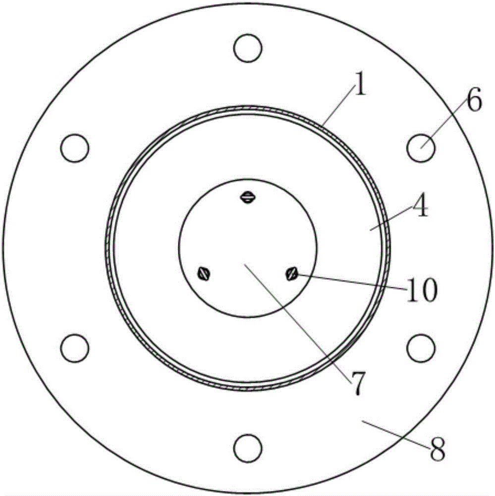 Disc spring damper with presettable initial stiffness