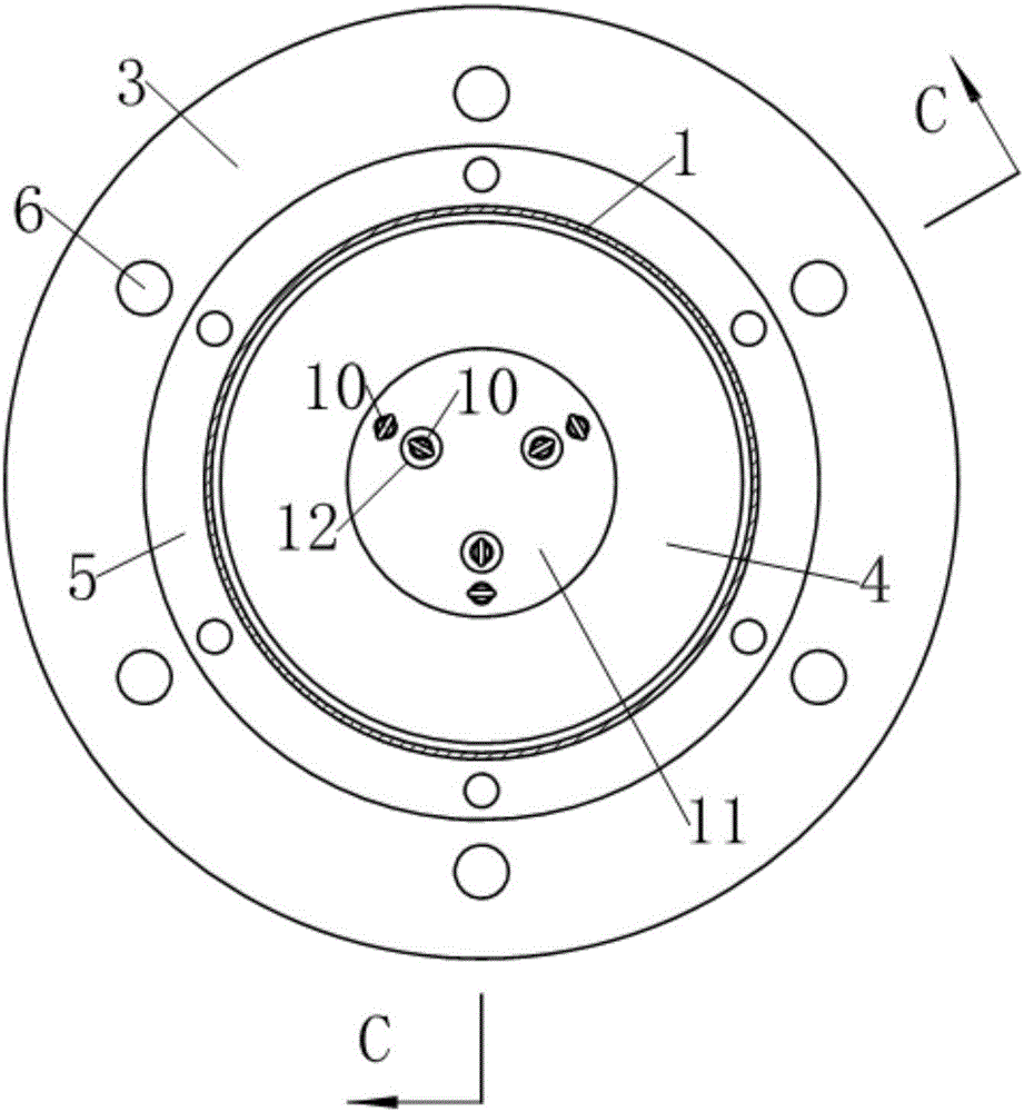 Disc spring damper with presettable initial stiffness