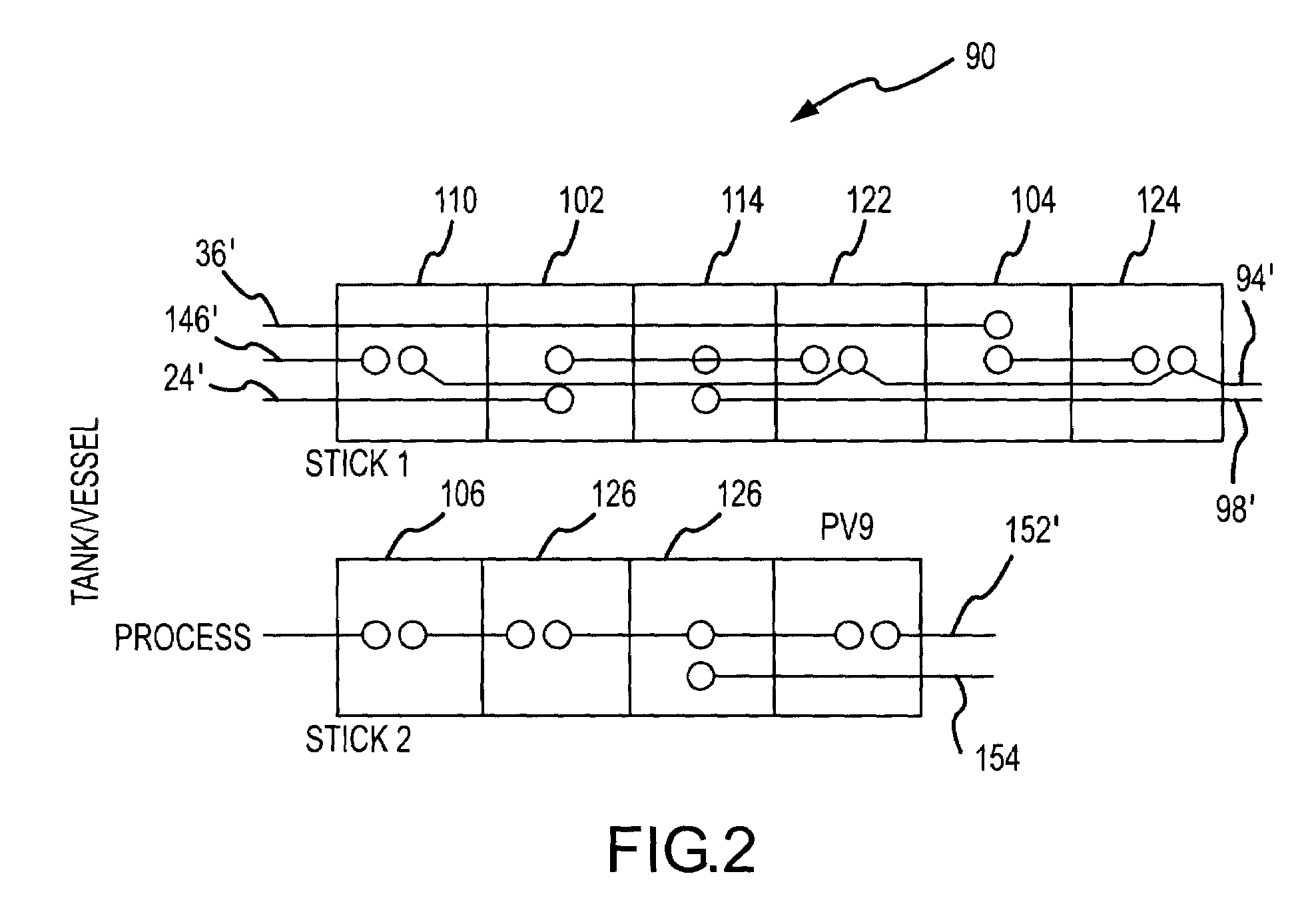 Liquid vapor delivery system and method of maintaining a constant level of fluid therein