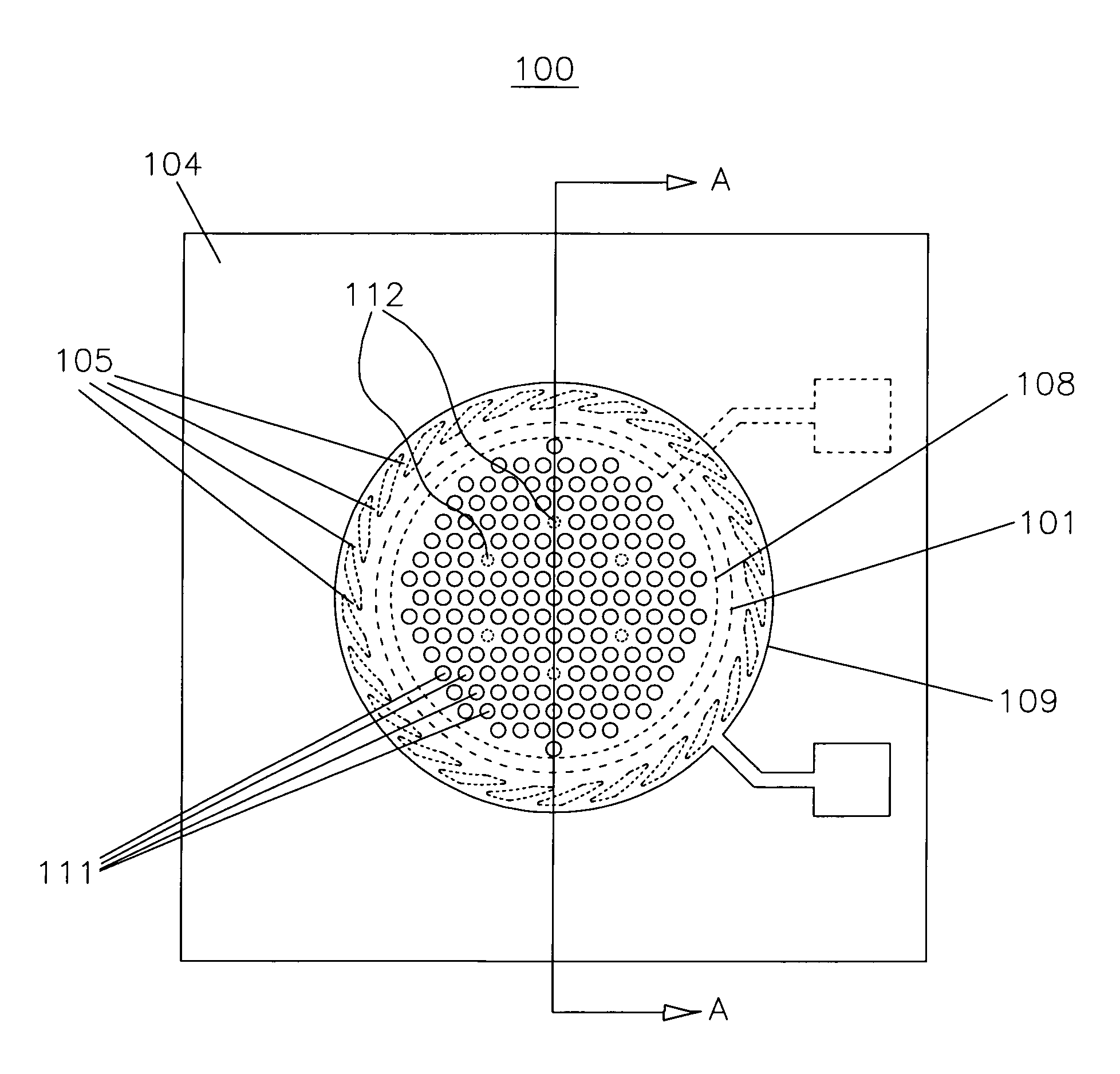 Miniature capacitive acoustic sensor with stress-relieved actively clamped diaphragm