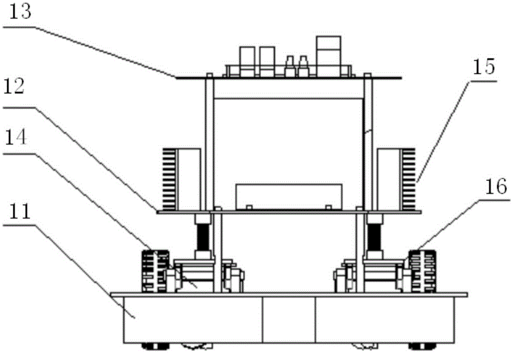 Bank self-service robot system and automatic navigation method thereof