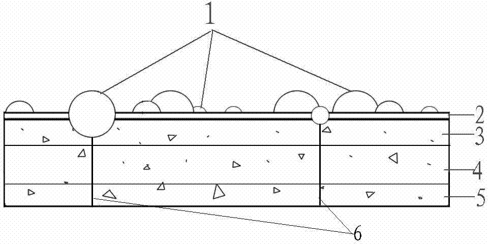 Cement brick with embedded metal balls and manufacture method thereof