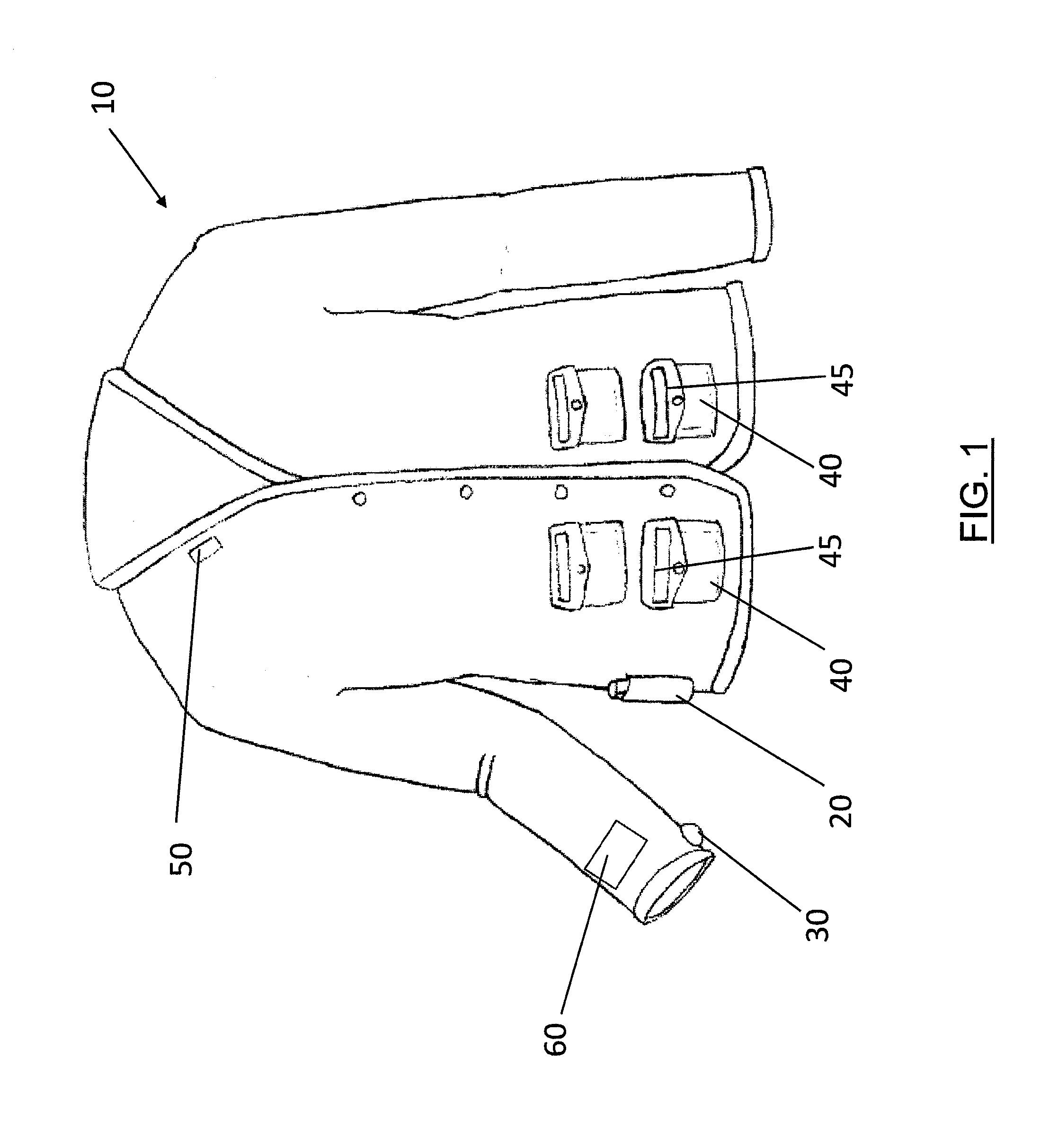 Patient point-of-care garment