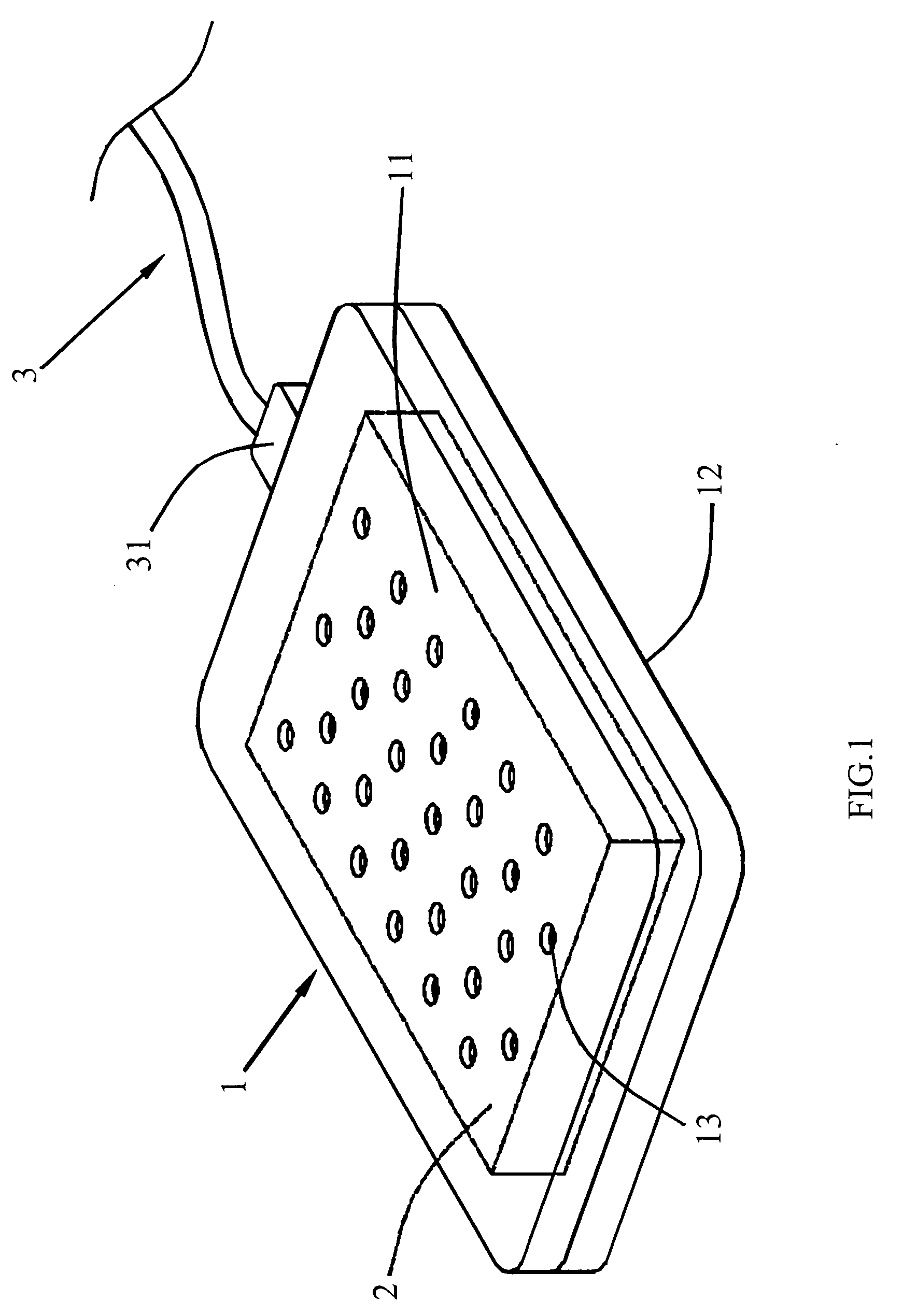 Portable power supply device