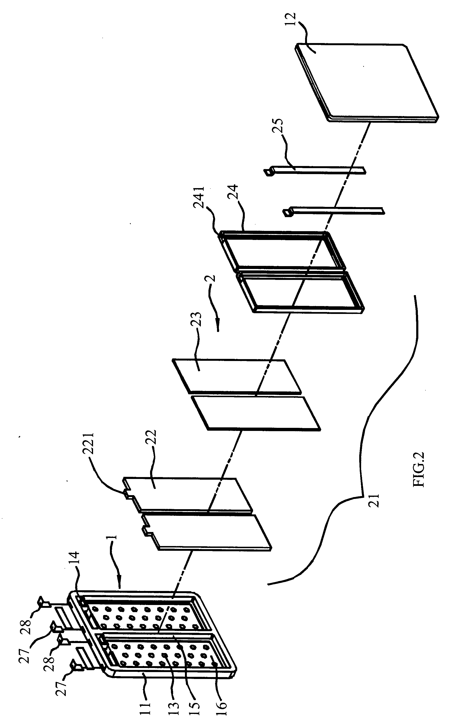 Portable power supply device