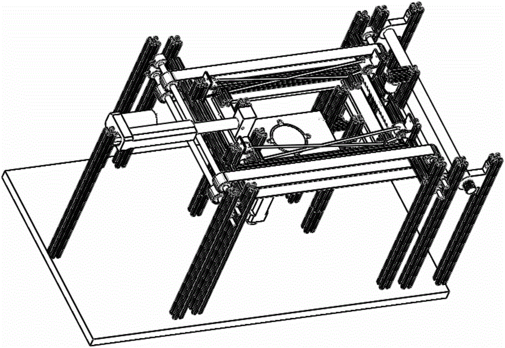 Preservative film packaging machine