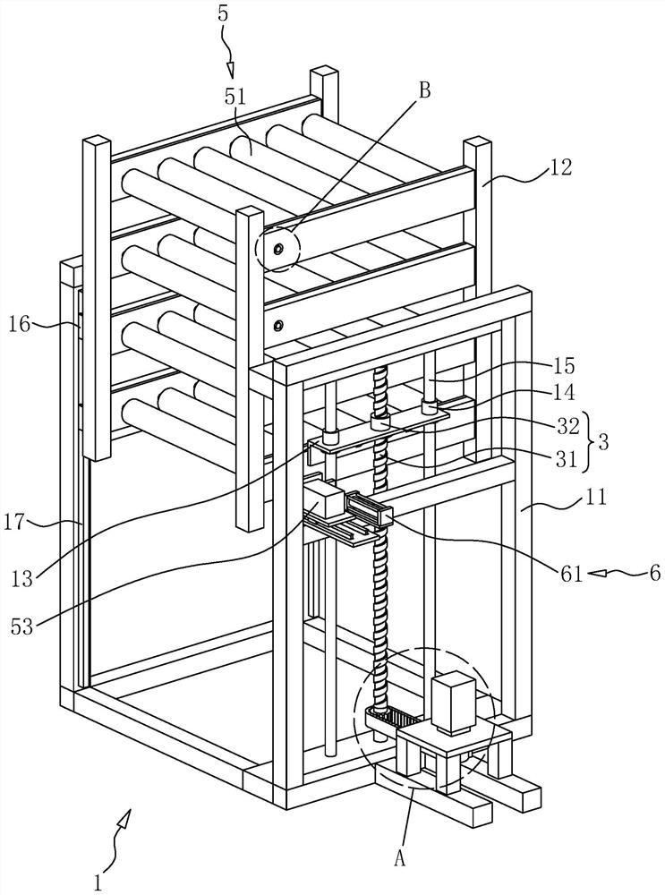 Conveying device of armature detection equipment