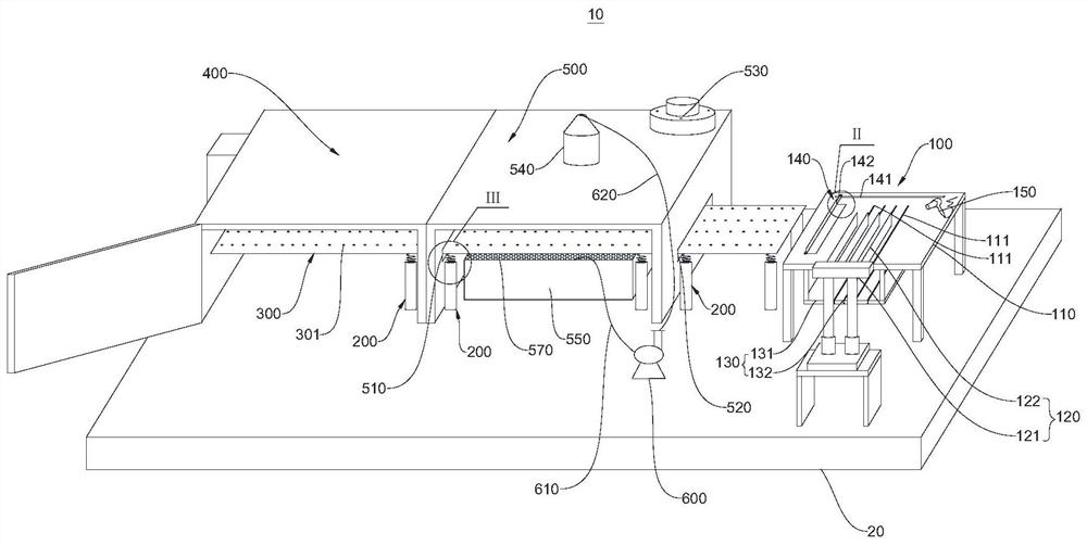 A cutting device for preparing soil slices and a soil slice preparation device