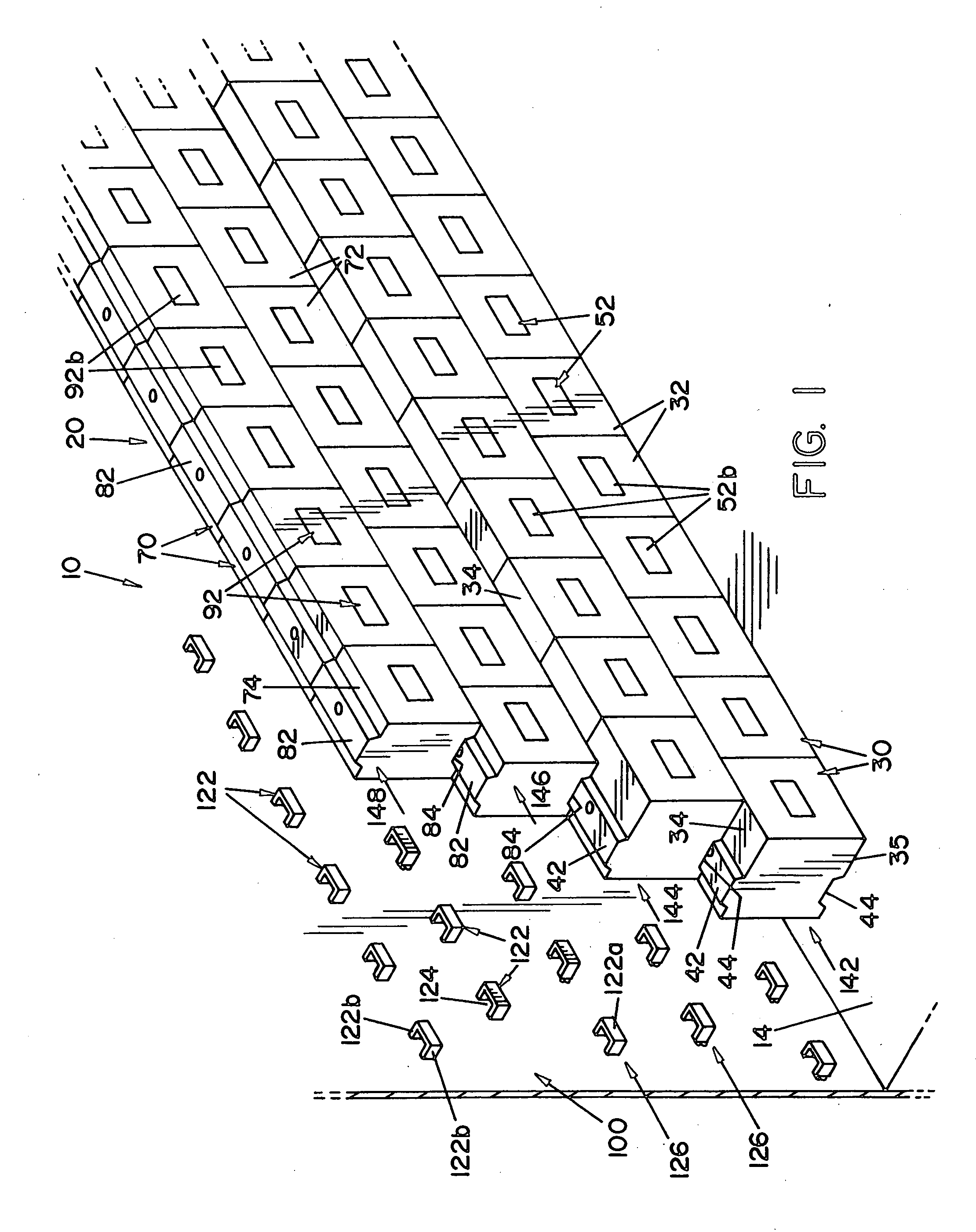 Refractory block and refractory wall assembly