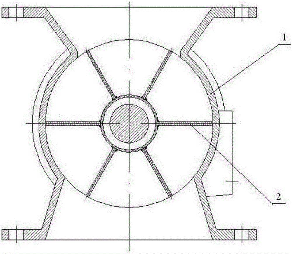 Star type feeding valve