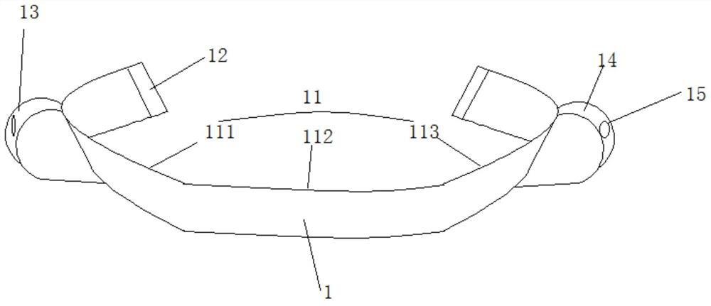 A corrector for holding a badminton racket