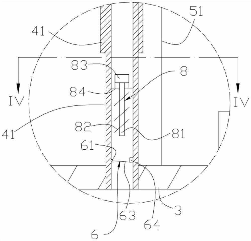 Continuous feeding and taking fermentation device