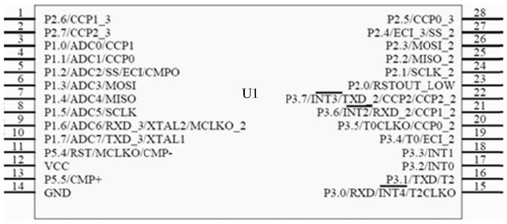 A battery charging automatic control circuit